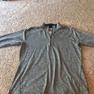 Nike half-zip workout shirt